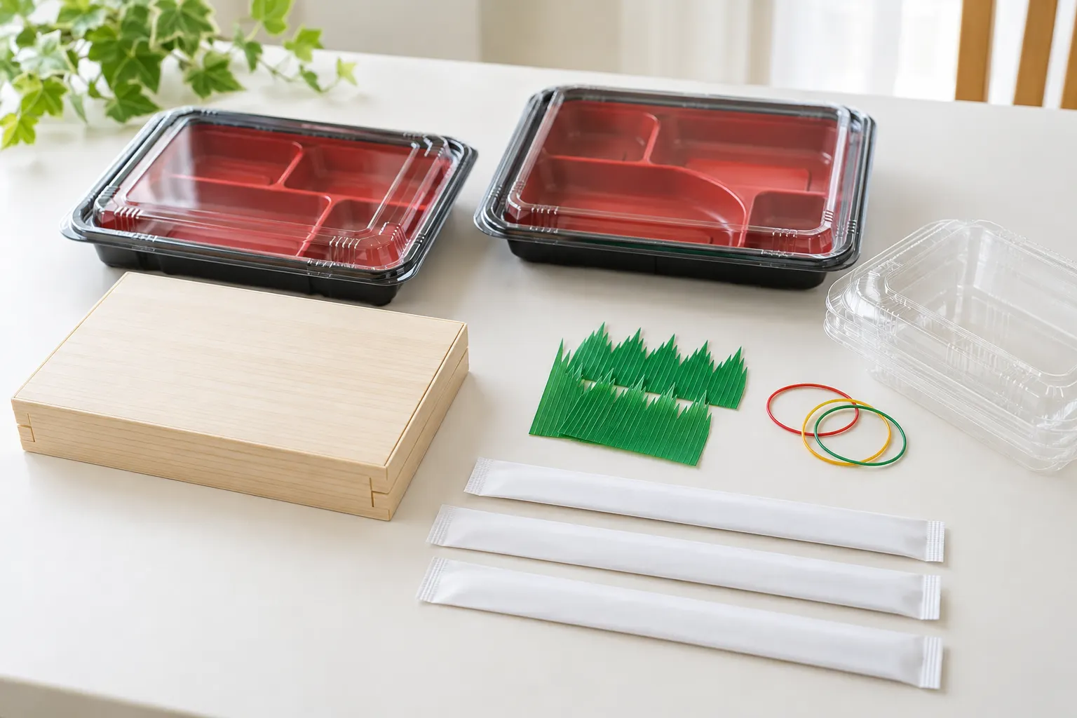 弁当容器・折箱・フードパック・バランなどの仕出し・弁当用品