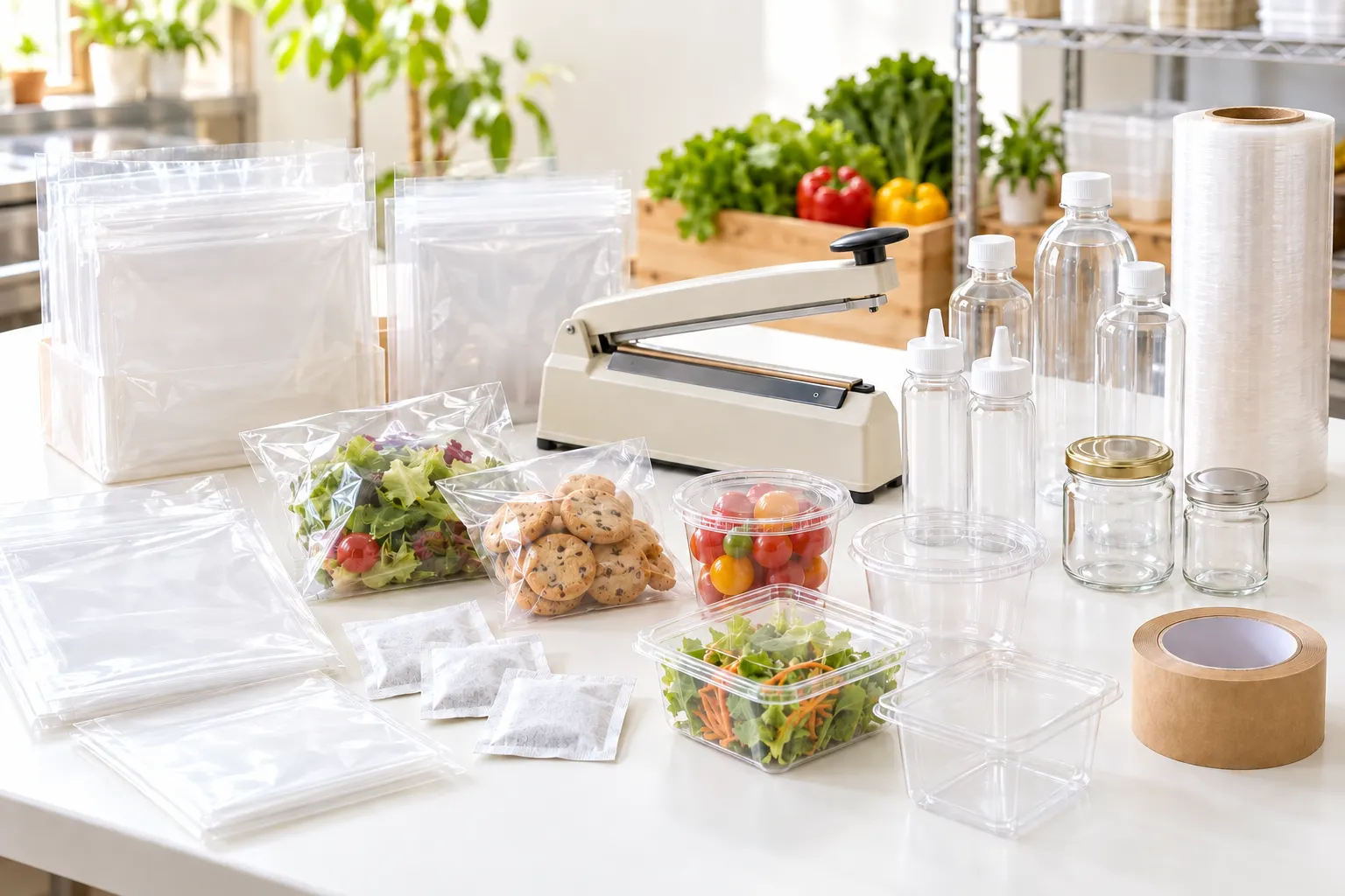 ポリ袋・OPP袋・シーラー・容器などの食品加工用品